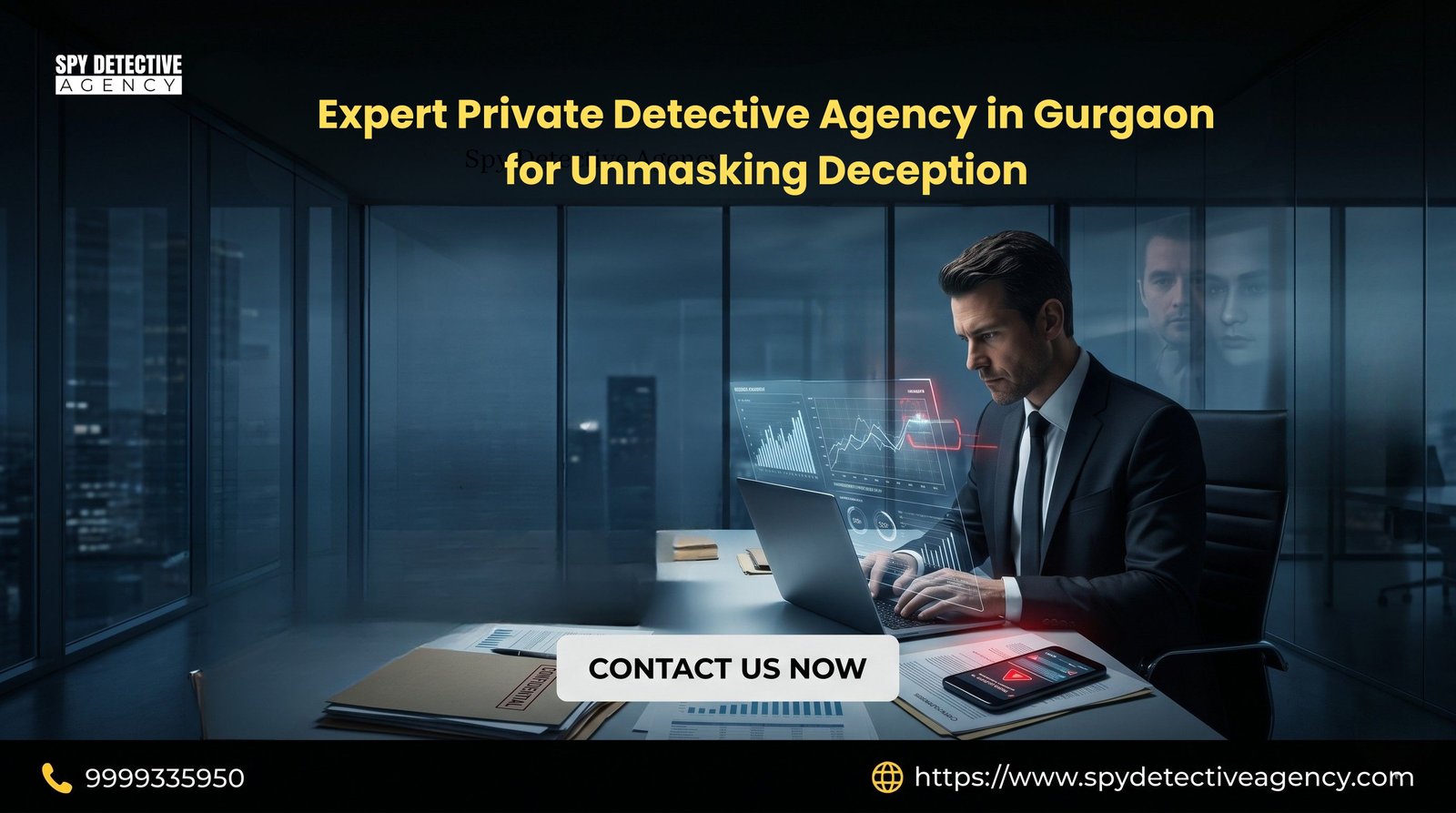 Expert Private Detective Agency in Gurgaon for Unmasking Deception