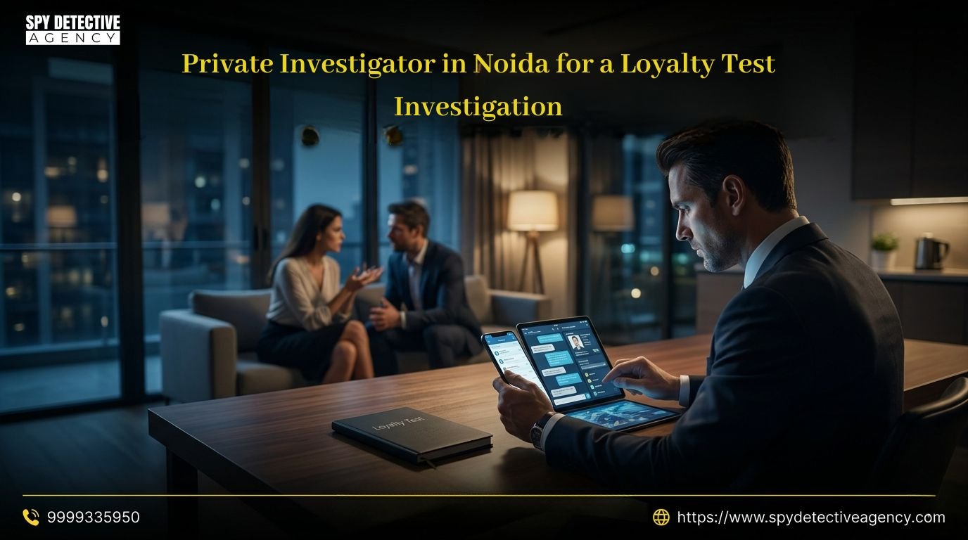 Private Investigator in Noida for a Loyalty Test Investigation