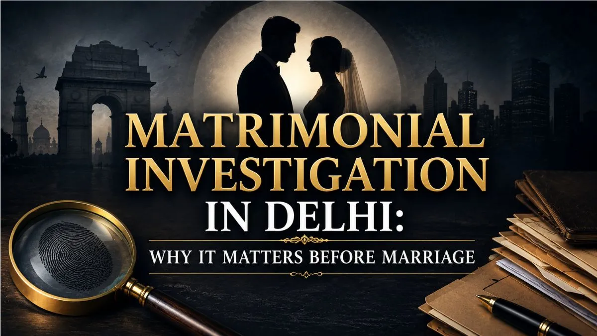 Matrimonial Investigation in Delhi for marriage background verification before marriage