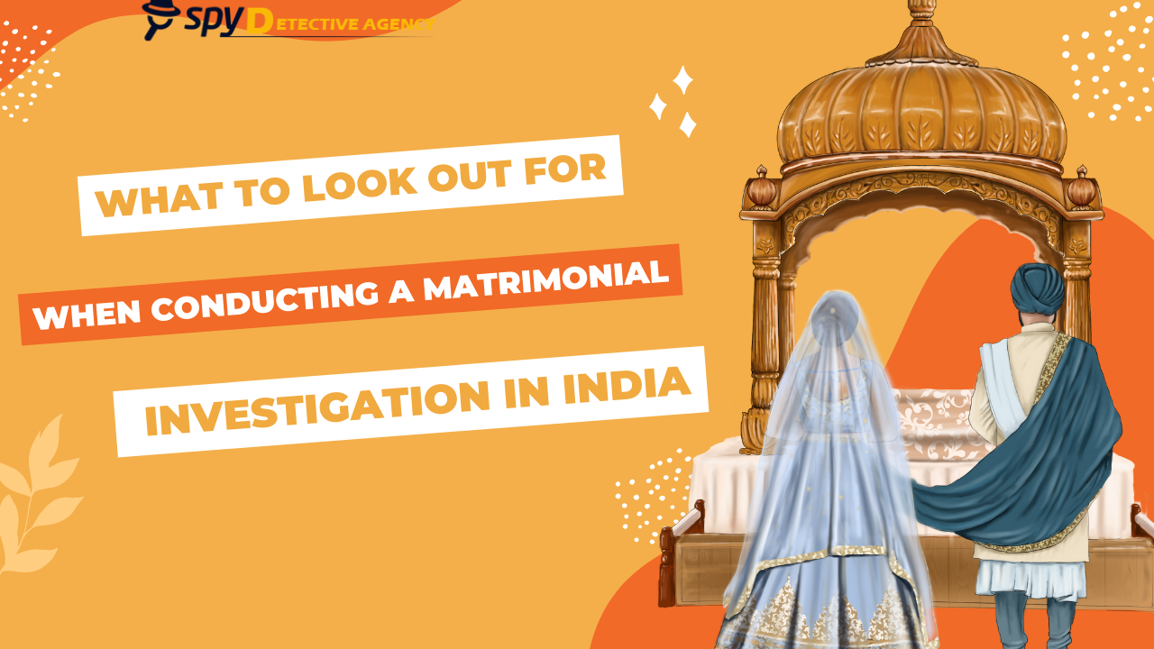 Matrimonial Investigations in India