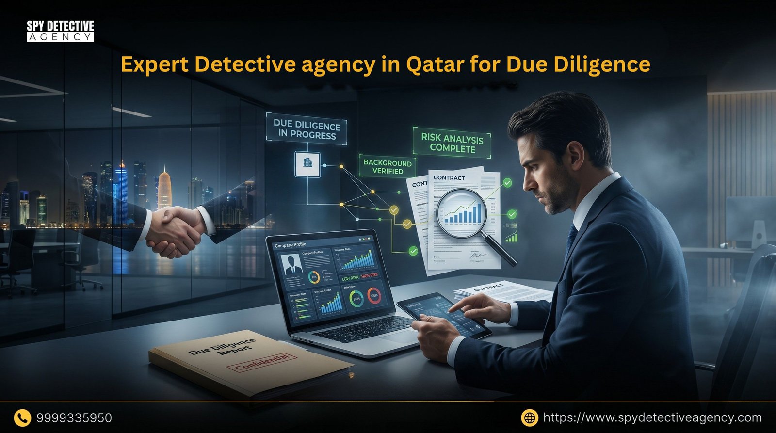 Expert Detective agency in Qatar for Due Diligence