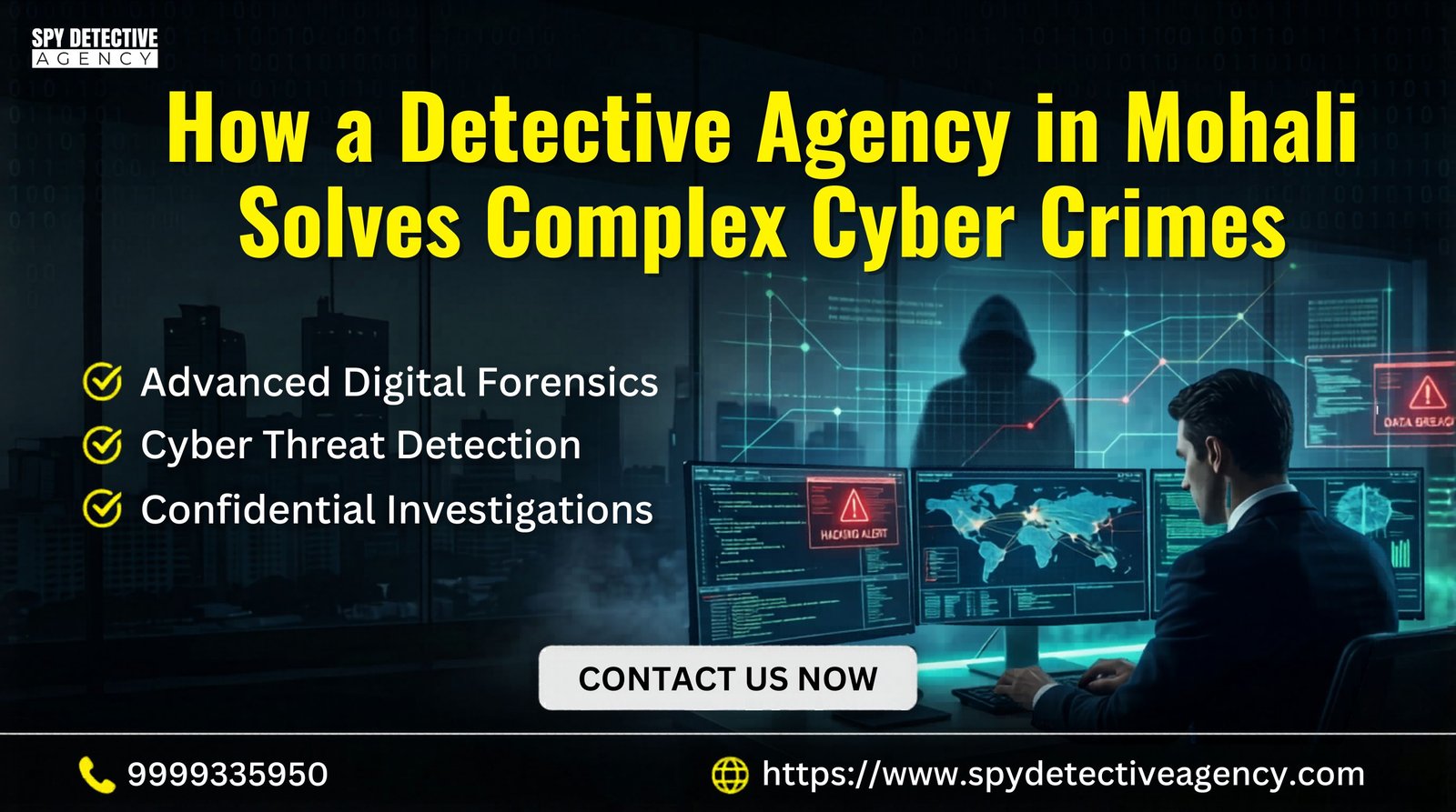 How a Detective Agency in Mohali Solves Complex Cyber Crimes
