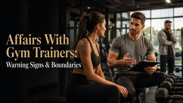 Affairs with gym trainers warning signs and relationship boundaries in a modern gym