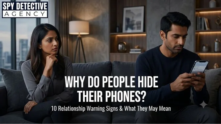 Why people hide their phones from partners and relationship warning signs